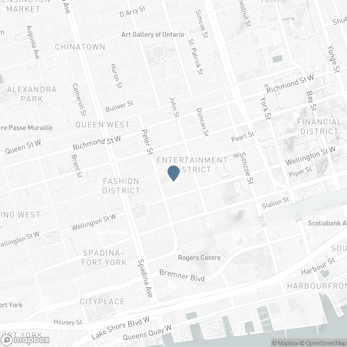 PH01 - 327 KING STREET W, Toronto, Ontario M5V 1J5